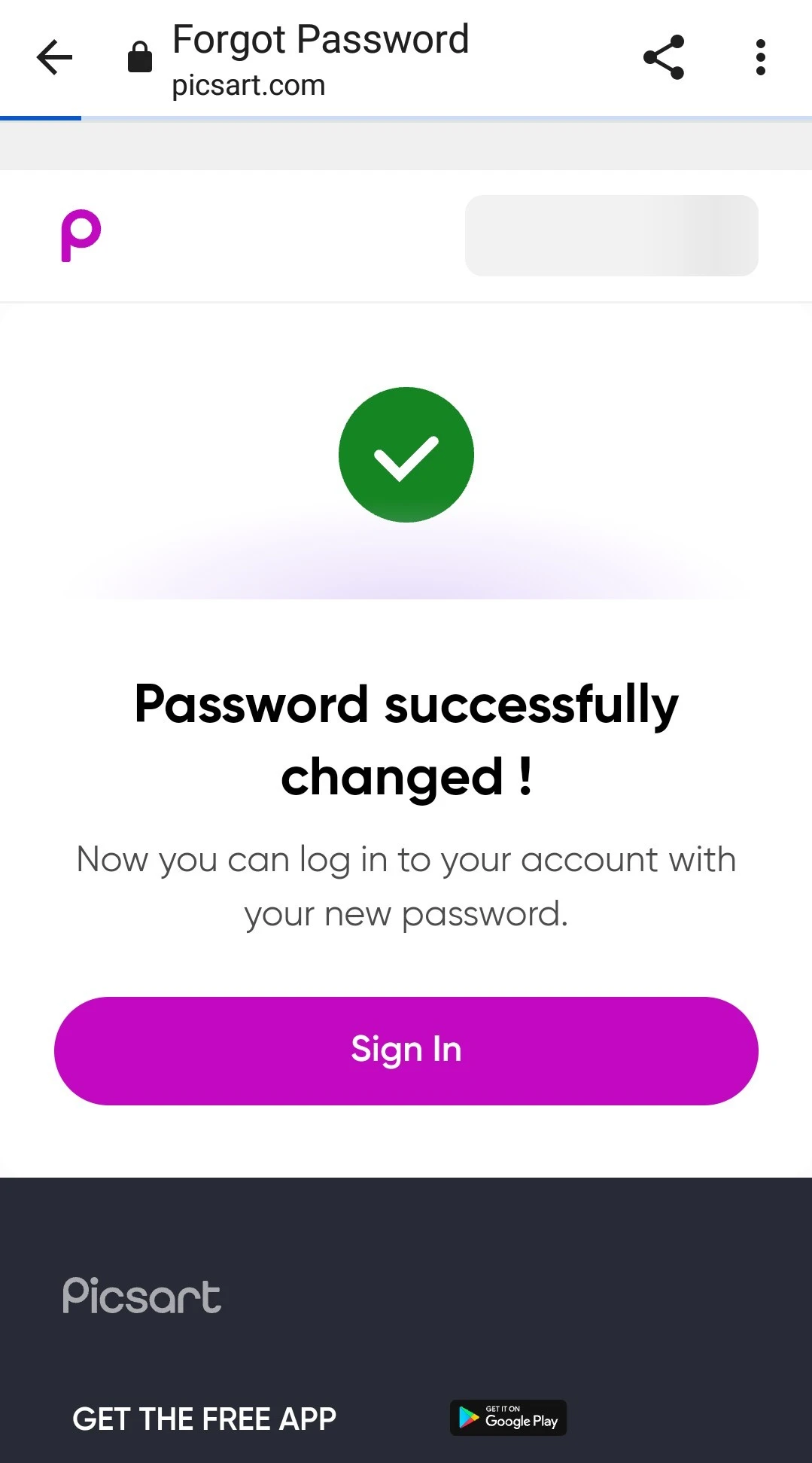 Picsart password manager 